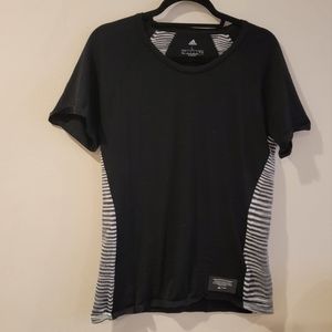 Adidas x Missoni size Large L short sleeve running missoni t shirt knit chevron